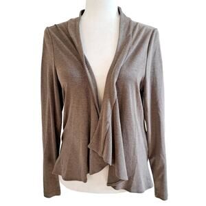 Ronen Chen Criss Cross Drape Back Cardigan